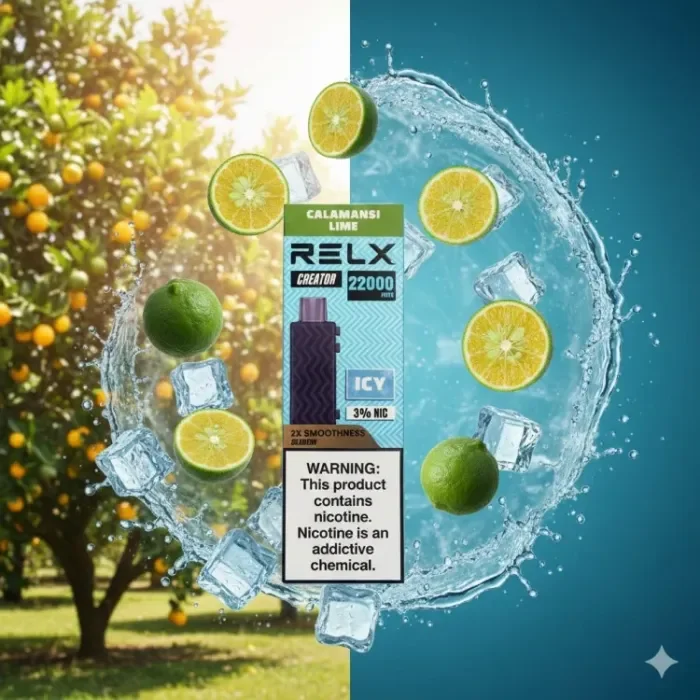 RELX 悅刻積木 Creator 22000口 拋棄式電子煙|屏幕顯示|可調功率